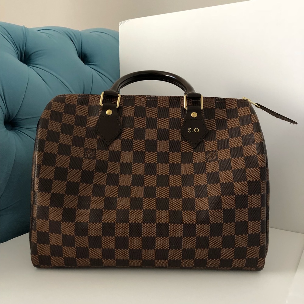 Like-New Speedy 30 Damier Ebene Great Condition